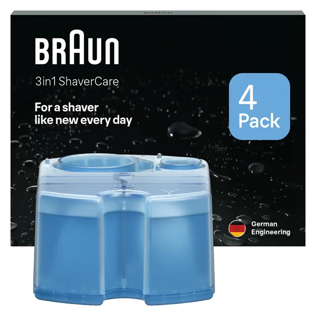 Braun Náhradní kazety pro čisticí stanice 3in1 ShaverCare 4 ks