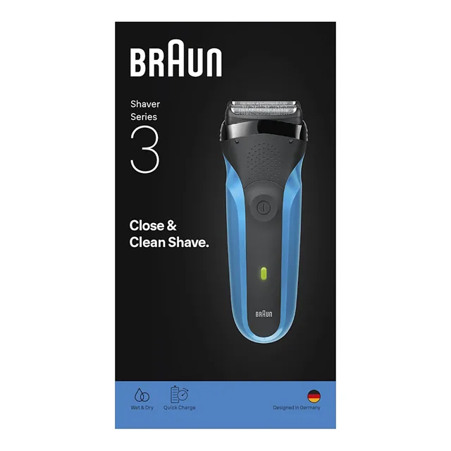 Braun strojek Series 3 310s wet&dry elektrický holící strojek