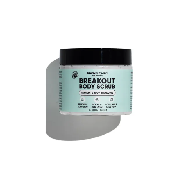 Breakout + Aid Body - Tělový peeling s AHA a BHA