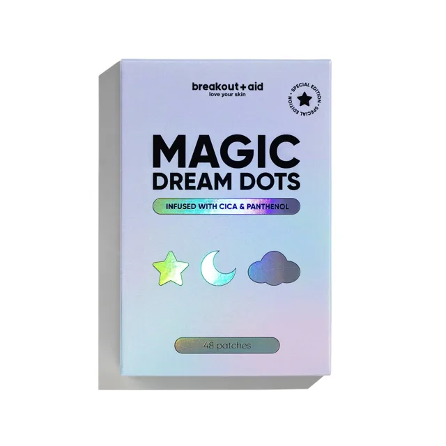 Breakout+aid Náplasti na lokální ošetření akné Magic Dream Dots 48 ks