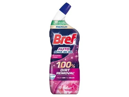 Bref Auto Active Gel Blooming Fresh WC čistič 750 ml