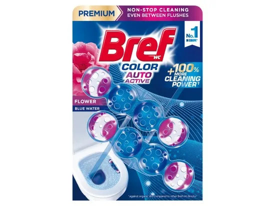 Bref Color Auto Active Flower tuhý WC blok 2 x 50 g