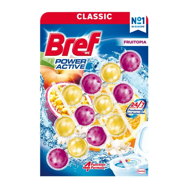 Bref WC blok Power aktiv Fruitopia 150 g