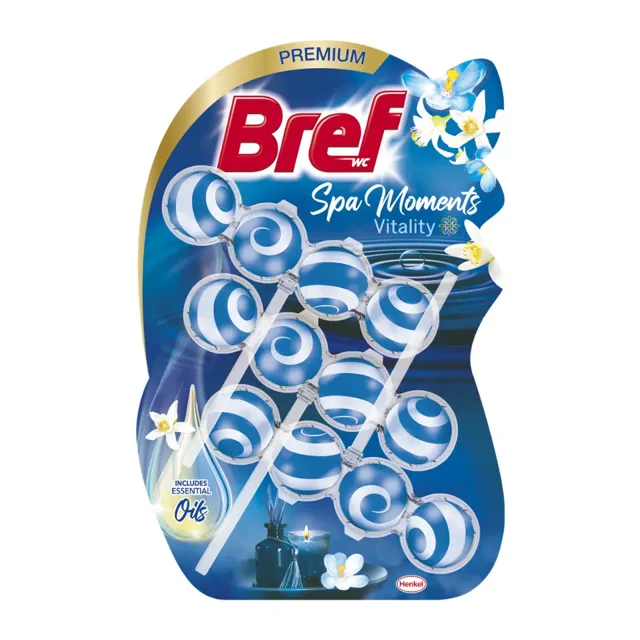 Bref WC bloky Spa Moments Vitality 3x 50 g 150 g