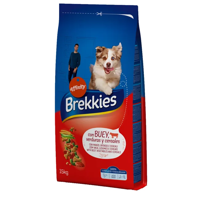Brekkies Beef - 2 x 15 kg