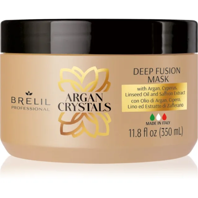 Brelil Professional Cristalli di Argan Deep Fusion Mask hydratační maska s arganovým olejem 350 ml