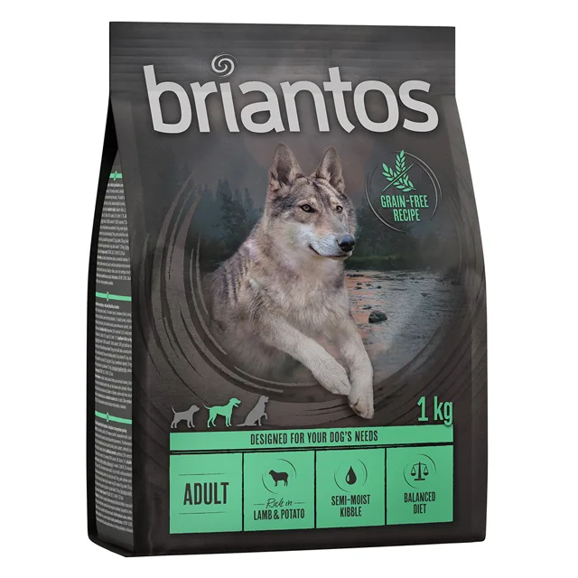 Briantos Adult jehněčí & brambory - bez obilovin - 2 x 12 kg