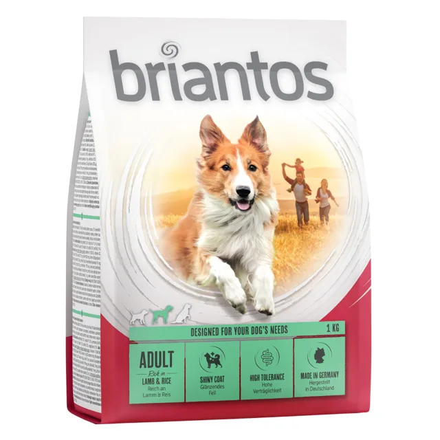 Briantos Adult jehněčí s rýží - Výhodné balení 2 x 14 kg
