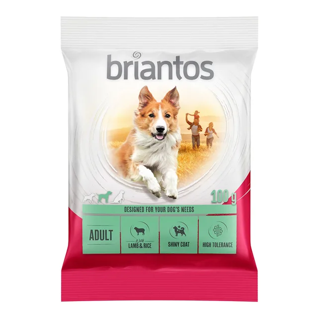 Briantos Adult jehněčí s rýží - zkušební balení - 100 g