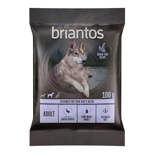 Briantos Adult kachní s bramborami - bez obilovin - zkušební balení - 100 g