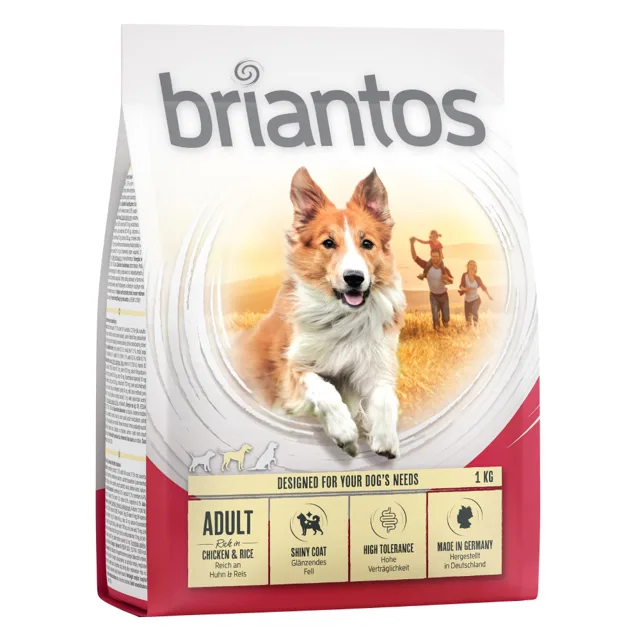 Briantos Adult kuřecí s rýží - Výhodné balení 2 x 14 kg