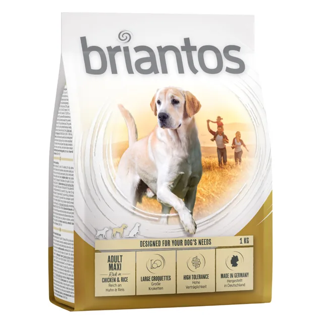 Briantos Adult Maxi kuřecí s rýží - Výhodné balení 2 x 14 kg