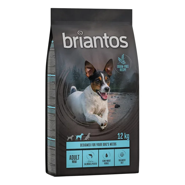 Briantos Adult Mini losos & brambory - bez obilovin - 1 kg