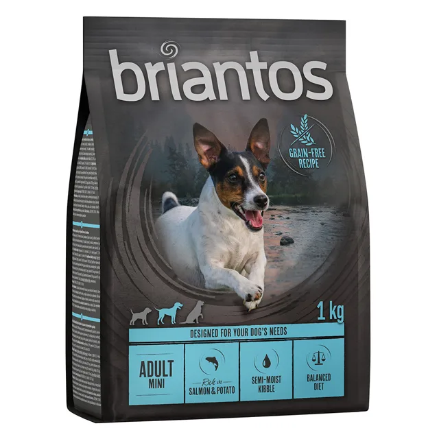 Briantos Adult Mini losos & brambory - bez obilovin - 2 x 12 kg