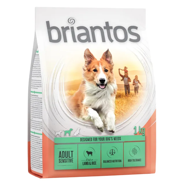 Briantos Adult Sensitive jehněčí s rýží (Single Protein) - 4 x 1 kg