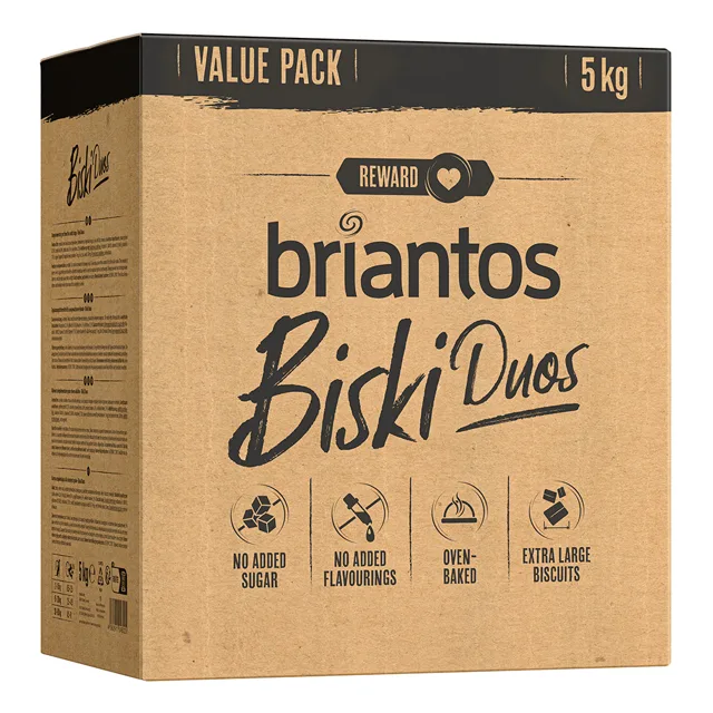 Briantos Biski 5 kg - výhodné balení - Duos