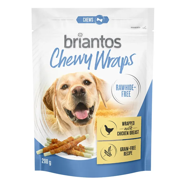 Briantos Chewy Wraps bez syrové kůže - kachní 2 x 200 g