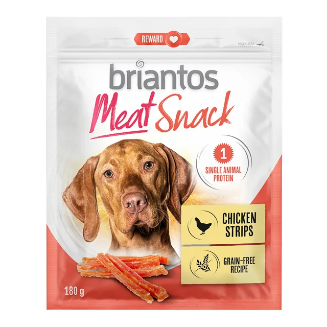 Briantos Chicken Strips pro psy - kuřecí tyčinky (180 g)