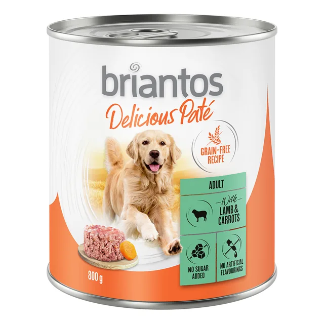 Briantos Delicious Paté 24 x 800 g - hovězí