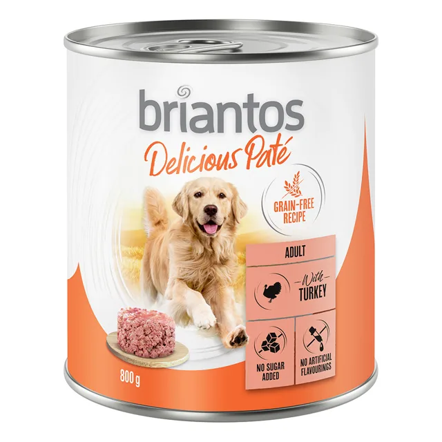 Briantos Delicious Paté 6 x 800 g - krůtí