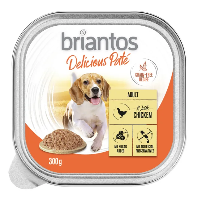 Briantos Delicious Paté 9 x 300 g - krůtí
