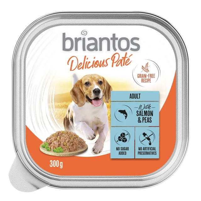 Briantos Delicious Paté 9 x 300 g - ryby a hrášek