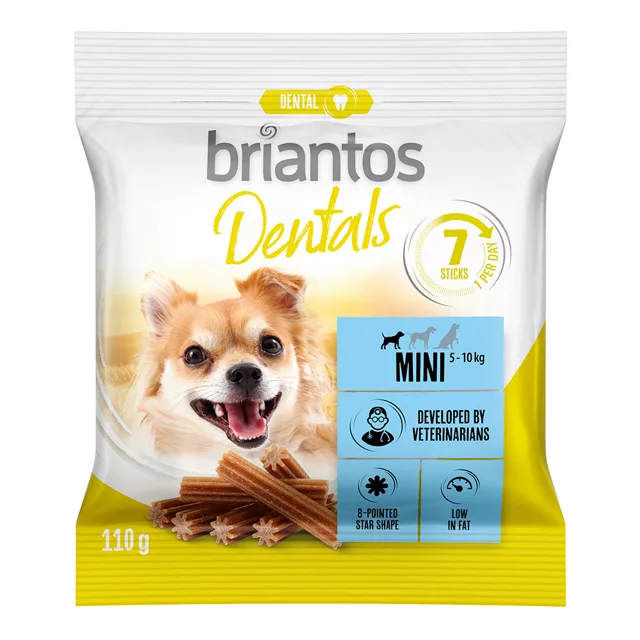 Briantos Dental Snacks pro psy - Mini (7 tyčinek)