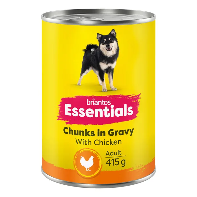 Briantos Essentials kousky v omáčce 12 x 415 g - hovězí