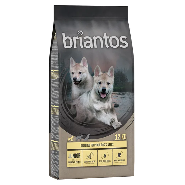 Briantos Junior kuřecí s bramborami - bez obilovin - 2 x 12 kg