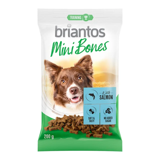 Briantos Mini Bones - 200 g s lososem