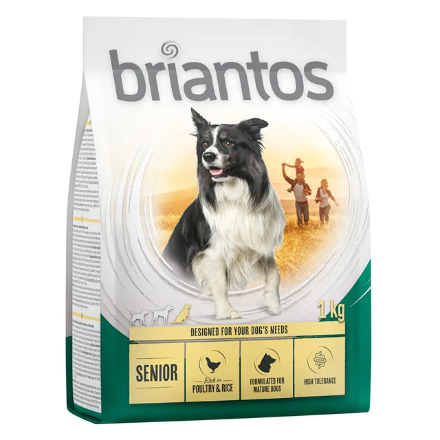 Briantos Senior s drůbežím a rýží - 14 kg