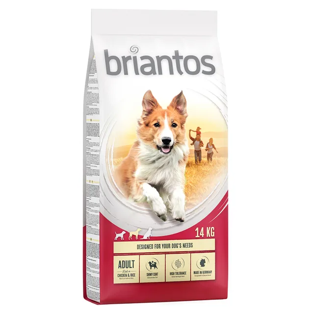 Briantos výhodné balení -  Adult kuřecí s rýží  (2 x 14 kg)