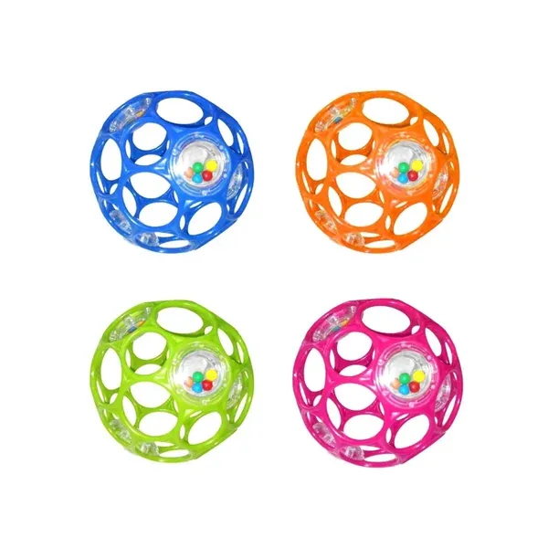BRIGHTSTARTS Hračka OBALL Rattle 10cm 0m+