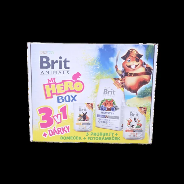 Brit Animals My Hero Box Hamster