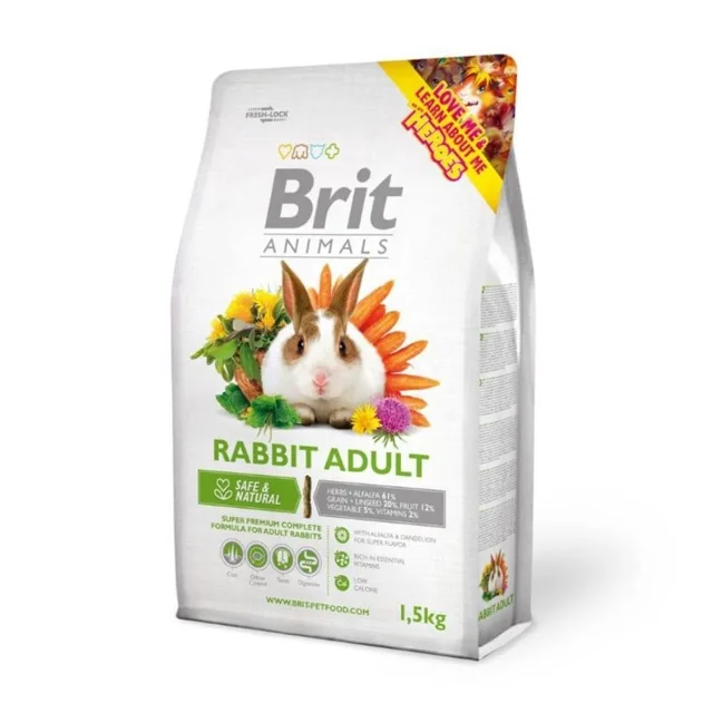 BRIT ANIMALS Rabbit Adult Complete 1,5kg