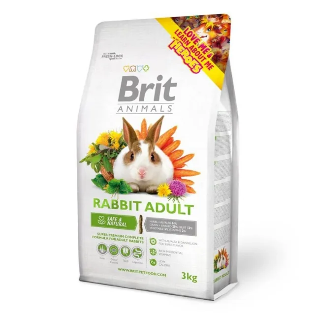 BRIT ANIMALS Rabbit Adult Complete 3kg