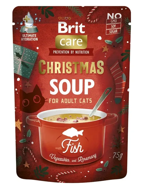 BRIT Care Cat Christmas soup fish 75 g