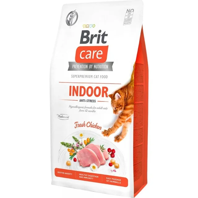 BRIT Care Cat GF Indoor Anti stress 400 g