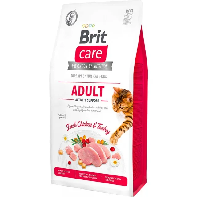 BRIT Care Cat Grain Free Adult Activity Support 7 kg