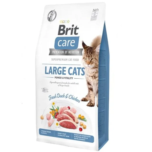 Brit Care Cat Grain-Free Large cats Power & Vitality 7 kg | P57250