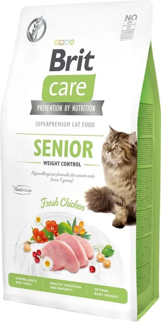 BRIT Care Cat Grain Free Senior Weight Control 400g