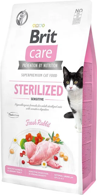BRIT Care Cat Grain Free Sterilized Sensitive 0.4 kg