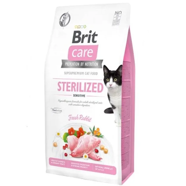 Brit Care Cat Grain-Free Sterilized Sensitive 7 kg | P57247