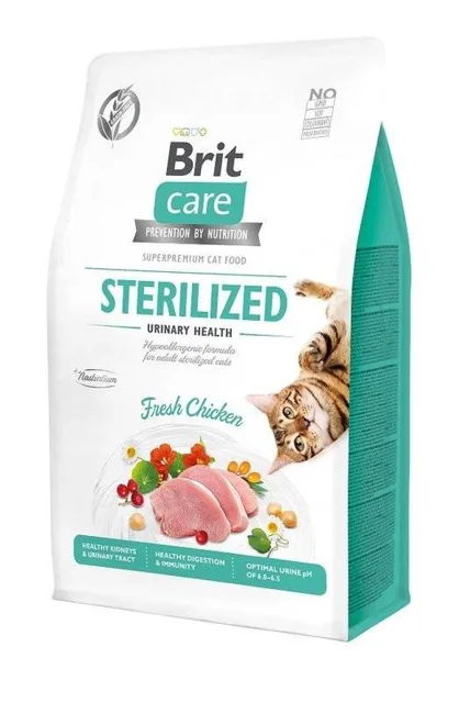 BRIT Care Cat Grain Free Sterilized Urinary Health 0.4 kg