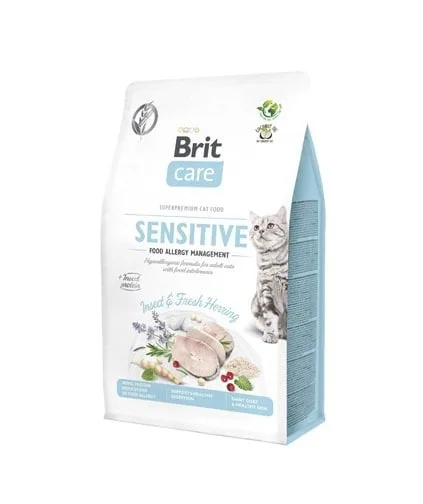 BRIT Care Cat GrainFree Sensitive Food Allergy Management Insect 2 kg