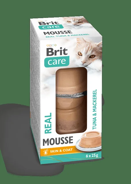 Brit Care Cat Mousse with Real Tuna and Mackerel 6 x 25 g