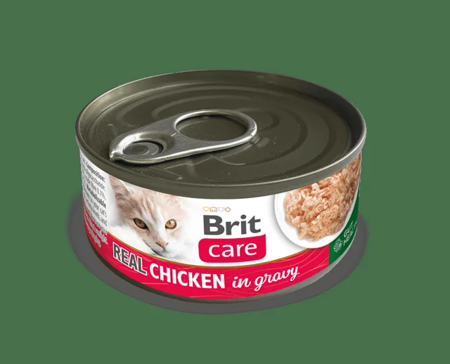 Brit Care Cat Real Chicken in gravy 80 g