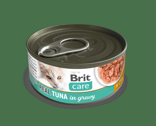 Brit Care Cat Real Tuna in gravy 80 g