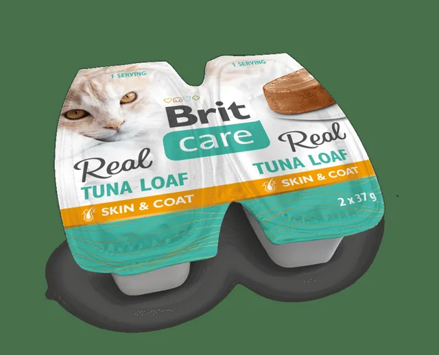 Brit Care Cat Real Tuna Loaf 2 x 37 g