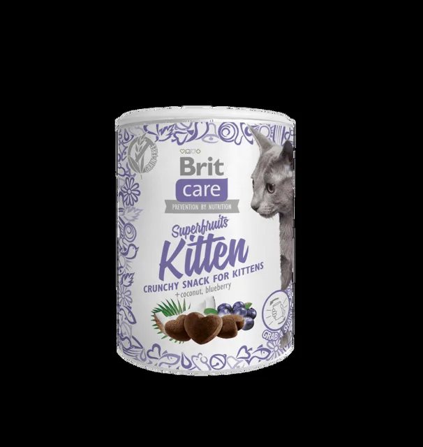 Brit Care Cat Snack Superfruits Kitten 100g
